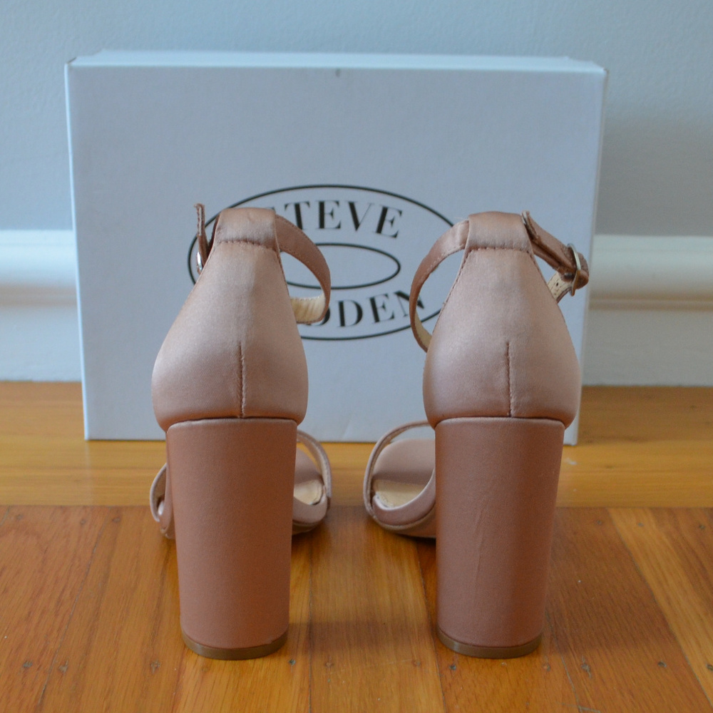 🆕 STEVE MADDEN Ankle Strap Dress Sandals - Picture 8 of 8